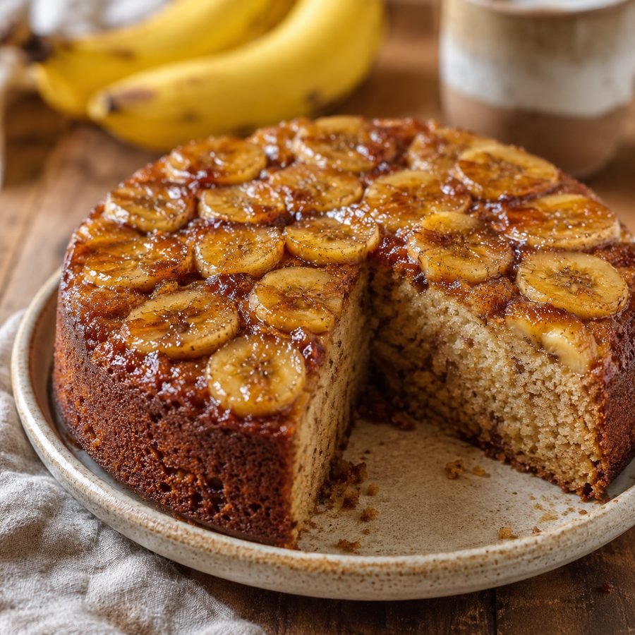 Bananenkuchen mit Zimt